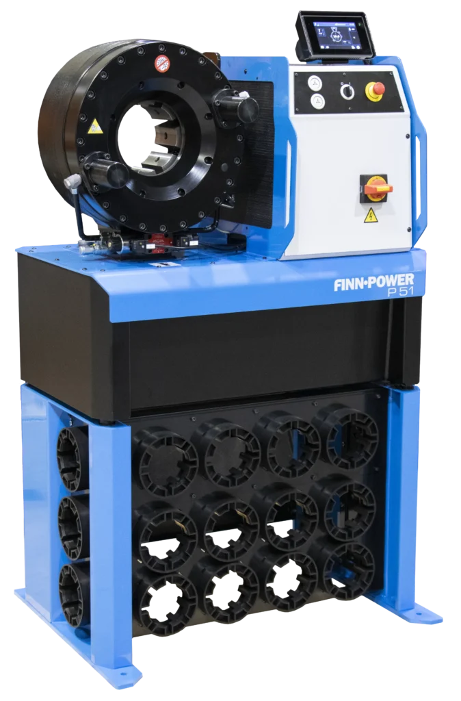 P51SCC Máquina taller con estante Finn-Power